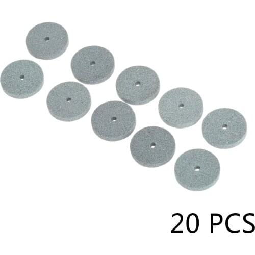 20Pcs Mini Drill Grinding 20mm Polishing Pad Abrasive Disc For Bench Grinder Rotary Tool Dremel Accessories