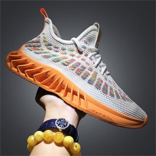 2021 New Mens Lightweight Running Shoes Summer Ultra-light Breathable Sneakers Zapatos De Mujer Walking Shoes Sneakers NanX473