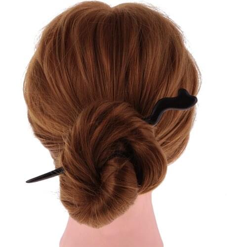 6Pcs Hair Styling Sandalwood Hair Stick Hair Pins Ethnic Hair Accessories