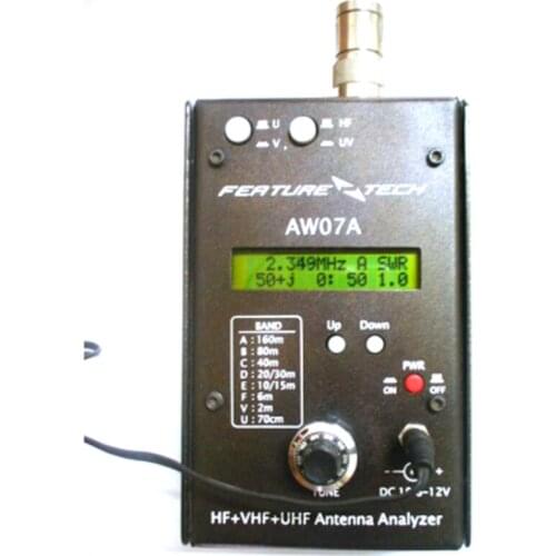AW07A HF/ VHF/ UHF 160M Impedance SWR Antenna Analyzer For Ham Radio 2VPP LOT