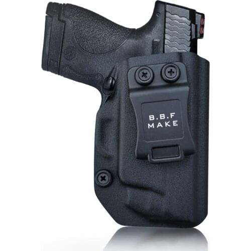 B.B.F Make IWB KYDEX Holster Fits: M&P Shield 9MM/.40 s&w Laser Gun Holsters Concealed Carry Bag Guns Concealment Case