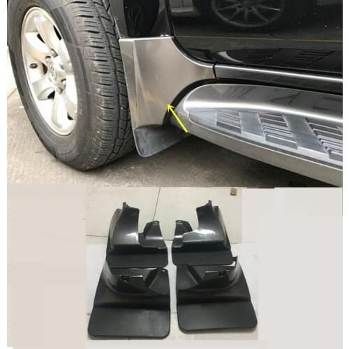 For Toyota Land Cruiser Prado FJ120 2003 -2009 Front Rear Mud Flaps Splash Guard