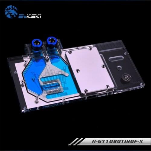 Bykski N-GY1080TIHOF-X GPU Water Cooling Block for Galax GTX 1080Ti HOF