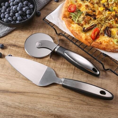Pizza Tools Diameter 7.5 CM Pizza Cutter Stainless Steel Pizza Knife Pizza Wheel Knife Rotary Pie Knife Cake Baking Wheel Knife