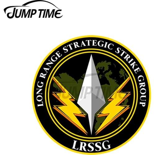 JumpTime 13x13cm For Ace Combat Long Range Strategic Strike Group Decal Vinyl Car Sticker Car Accessories Custom Printing Decals
