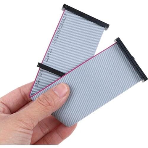 0.2M IDE Hard Drive Ribbon Cable 44 Pin IDE Female Ribbon F/F Brand Extension Device to Line Dual Data New Cable Female M1L7