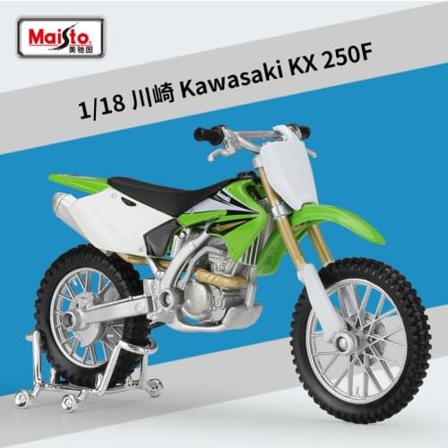 Maisto 1:18 Diecast KX250F ZX-9R ZX-12R Alloy High Simulation Vehicle Metal Motorcycle Road Racing Model
