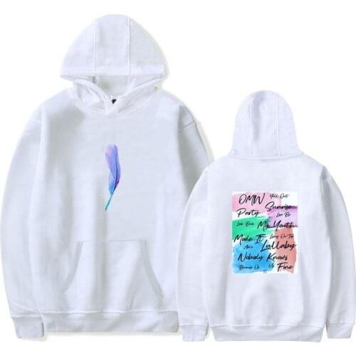 GOT7 fashion mens hooded print GOT7 hoodies mens sweatshirt womens white popular hoodie pullover trend mens winter clothing
