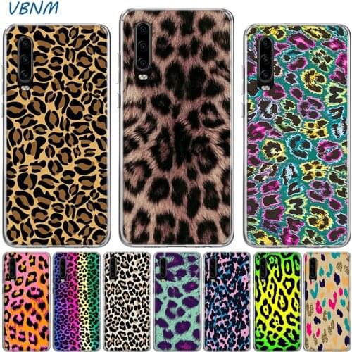 Fashion Tiger Leopard Silicone Phone Case For Huawei P40 P30 P20 Mate 30 20 10 P10 Pro+ lite P Smart Z Plus + 2019 2018 Cover
