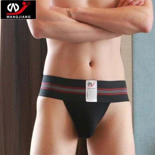 Mid Waist Sexy Men Briefs Gay Penis Pouch Underpants Mens Bikini Brief Underwear 1 piece