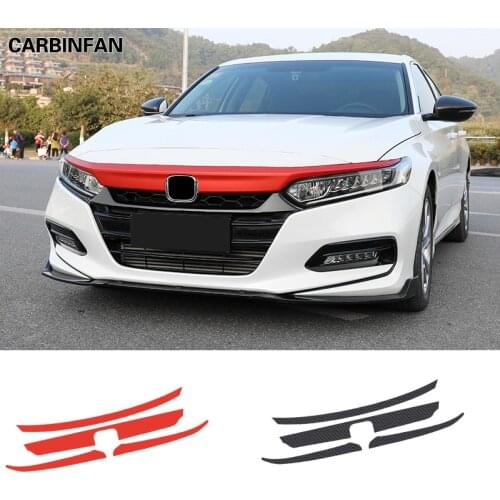 Front Hood Cover Sticker Car External Anti-kick Protective Decal Stickers For Honda Accord 10th 2018 2019 Car Stylings C1633