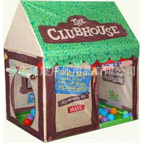 New Printing Childrens Toy Tent Boys Game House Princess Tent The Club House Tent Ball Pool