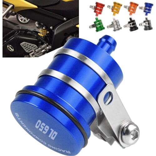 For Suzuki DL650 V-Strom Vstrom 650 2013-2018 2014 2015 2016 2017 Motorcycle Brake Fluid Reservoir Clutch Tank Oil Fluid Cup