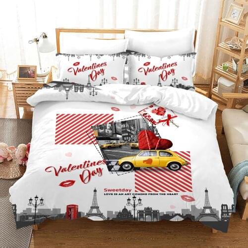 Rose Home Textiles Flowers 3D Luxury Bedding Sets King Size 2/3 Pcs Of Duvet Cover Bed Cloth Pillowcase Bedclothes Linen Bedding