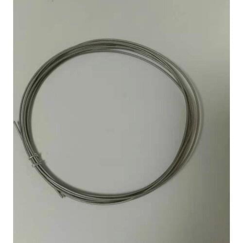 2 Meters TA2 Titanium Wire 0.8 / 1/1.2mm Diameter Titanium-Alloy Industry DIY GR2 Titanium Welding Soft Wire