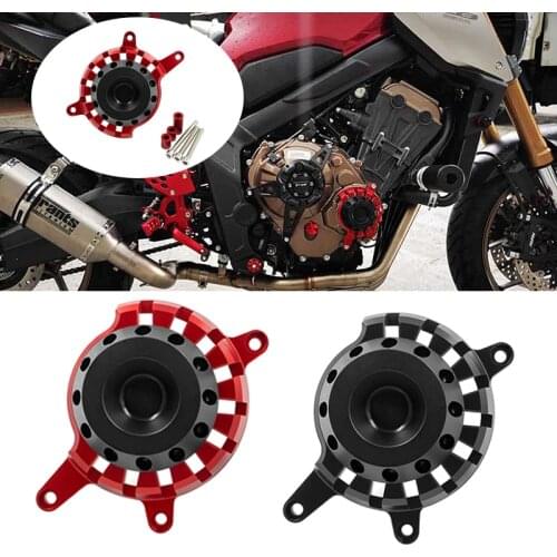 Motorcycle Accessories CNC Aluminum Alloy Right Engine Protective Guard Cover For CB650R CBR650 CB650F CBR650F 2014 15 2016-2021