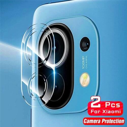 Camera Tempered Glass For Xiaomi Mi 11 Lite Pro Mi11 Ultra Screen Protector 5G For Xiaomi Poco M3 X3 F2 F3 NFC Len Lens 4G Film