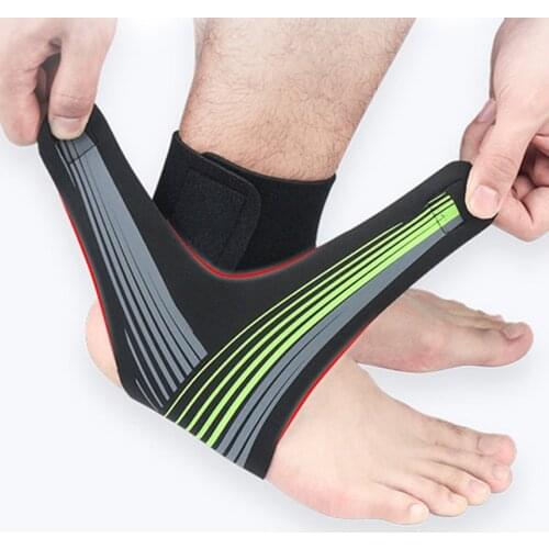 1PCS Sport Ankle Support Elastic High Protect Sports Ankle Equipment Safety Running Basketball Ankle Brace Support