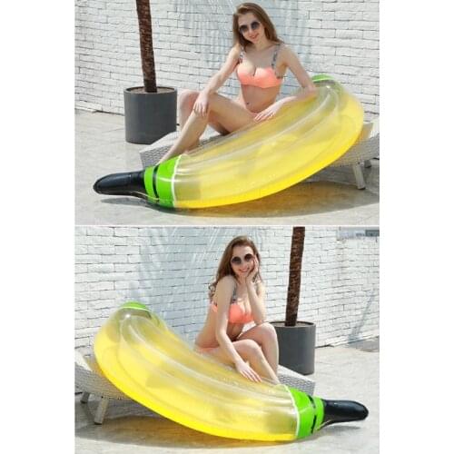 157E Water Hammock Outdoor Games Pool Float Banana Inflatable Floating Sofa Sunbath Toys for Swimming Pool/Travel Supplies