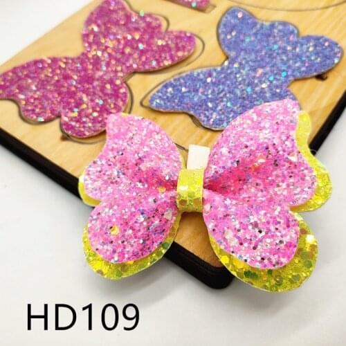 3.5 inch custom big bow cutting die wooden mold HD109