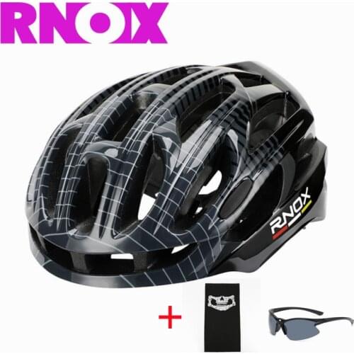 8 Colors Rnox One-Piece Road Bike Helmet Unisex Ultralight Men Women Professional MTB XC Bicycle Safety Helmet Cycling Equipment