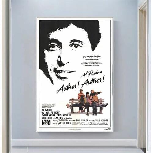 CP1151 Author! Author!1151 Author! Author! Classic Hot Movie Print Silk Fabric Poster Indoor Wall Art Decor Gift