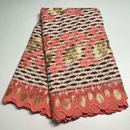 French Cord Lace Fabric High Quality Voile African Wax Lace Fabric 2021 Latest Ankara For Nigerian Wedding