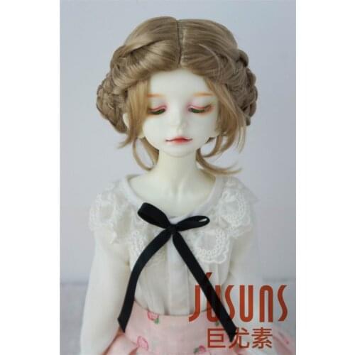 JD177 1/4 1/3 Ballet synthetic mohair wig MSD SD doll wig 7-8 inch 8-9inch 9-10inch doll play doll wigs