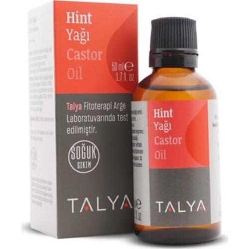 Cold Press Castor Oil 50 ml Magical Effect cure-all nostrum constipation moisturizer acne anti-traditional hair care skin care