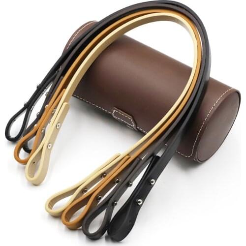 Fashion New PU Leather Handbag Shoulder Handle Strap for DIY Handmade Woven Bag Accessories 2020 Long Shoulder Strap