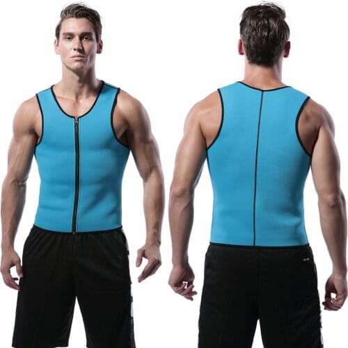 Men Slimming Belt Belly Neoprene Slimming Vest Weight Loss Body Shaper Abdomen Fat Burning Sweat Sauna Shaperwear Drop shipping