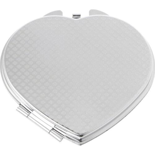 2020 New Portable Hand Pocket Various Shapes Double Folded-Side Stainless Steel Mirror