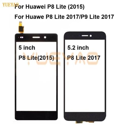 Touch Panel for Huawei P8 Lite 2017 Touch Screen Digitizer Front Glass Sensor Lens For Huawei P8 Lite 2015 touch screen