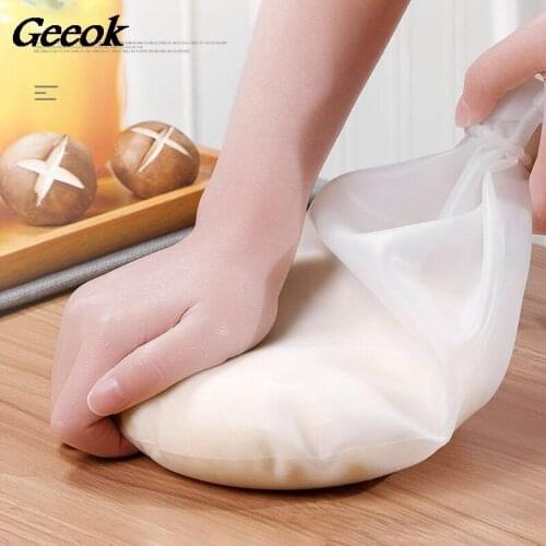Silicone Kneading Dough Bag Flour Mixer Bag Versatile Dough Mixer For Bread Pastry Pizza Kitchen Tools