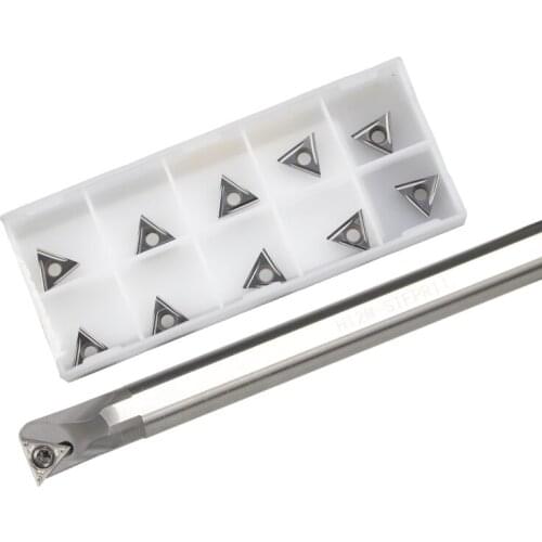 HSS turning tool lathe boring bar small diameter deep hole boring cutter H08K-STUCR09 H10K-STFCR09/11 for Carbide Inserts TCMT