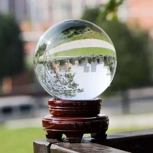 Crystal ball ornaments transparent dreamy ball creative birthday gifts Glass sphere