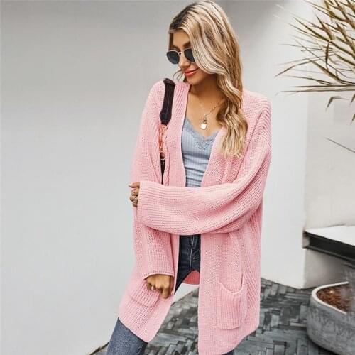 Knitted Cardigan Knitted Sweaters Women Sweater Cardigan for Women Top Basic Coat Knit Sweater Winter Knitted Sweater Female