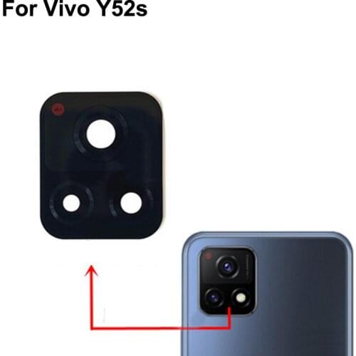 High quality For Vivo Y52s Back Rear Camera Glass Lens test good For Vivo Y 52s Replacement Parts VivoY52s