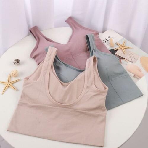 Women Corset Bra Seamless Knitting Inner Underwear Female Running High Strength Anti-Seismic Bras Solid