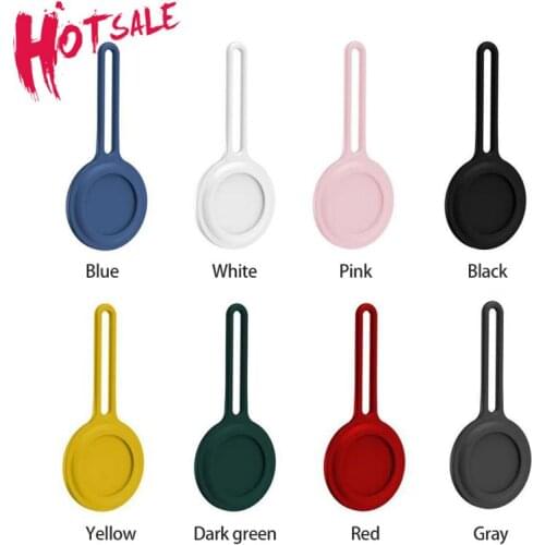 2021 Protector Cover Shell For Air Tags Silicone Protective Case For AirTags Shockproof Anti-fall Anti-scratch Accessories