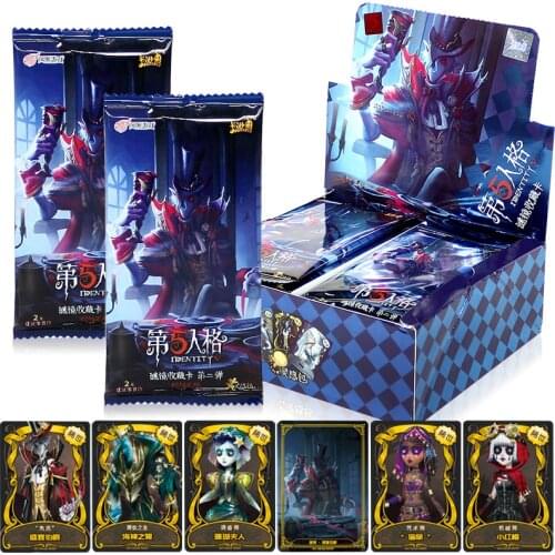 240pcs/set Identity V Cards Inspiration Pack Game Paper Cards Kids Toys Girl Boy Collection Cards Christmas Gift