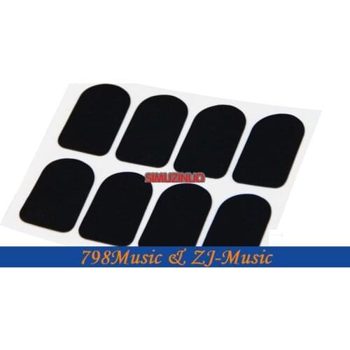 8pcs Soprano Saxophone Mouthpiece Patches Pads Cushions 0.5mm Clear