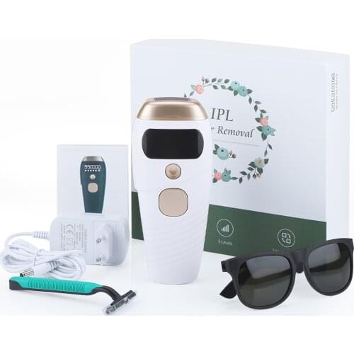 Home Hold Depilatory Laser Mini Hair Epilator Permanent Hair Removal IPL System 500000 Shot Light Pulses Whole Body Hair Remover
