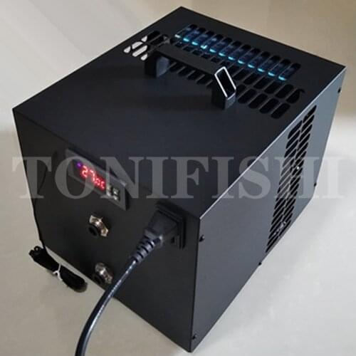 Small mini compressor chiller Constant temperature adjustable chiller Aquarium fish tank cooling Instrument equipment cooling