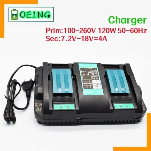 NEWEST Dual USB Port Fast Output Power Tool Battery for Makita Battery Charger For Makita 14.4V 18V BL1415 BL1430 BL1830 BL1440