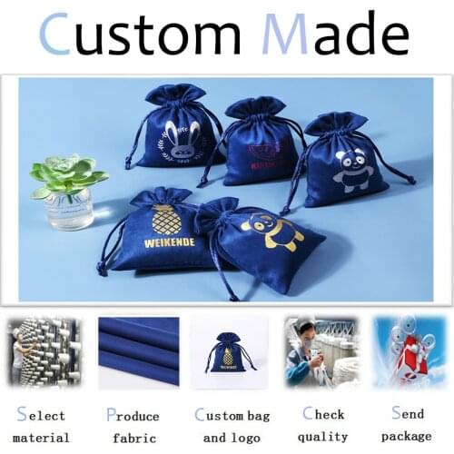 Custom Link for Jewelry Box Velvet Drawstring Gift Bag Cotton Pouch Jewelry Packaging&Organizer