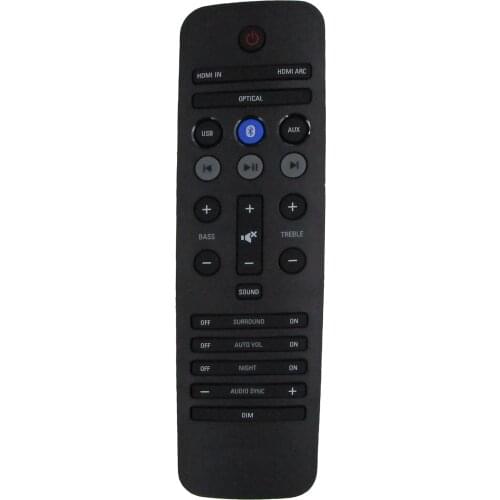 Remote Control For Philips HTL5140 HTL5140B/12 HTL5145B/12 HTL6140 HTL6140B/12 HTL6145C/12 Bluetooth Soundbar Speaker System