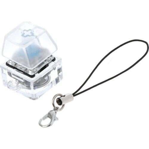 RGB Mechanical Switch Keychain For Keyboard Switches Tester Kit Without LED Light Toys Stress Relief Gifts