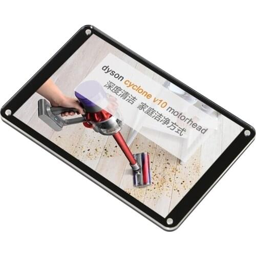 Strong Magnetic Acrylic Frame Wall Mount Price Tag Display Cover Wall Sticker Advertising Photo Poster Frame Wall Sign Holder