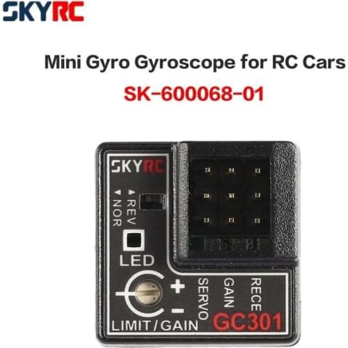 SKYRC GC301 Mini Gyro Gyroscope for RC Car Drift Racing Car Steering Output Integrated Compact Light-weight Design
